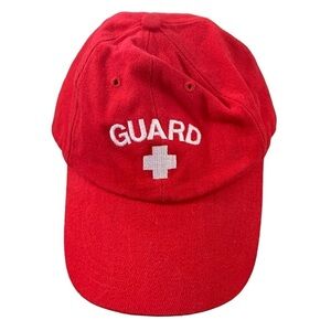 The Life Guard Store Life Guard red hat, adjustable